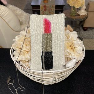 Mary Frances lipstick bag